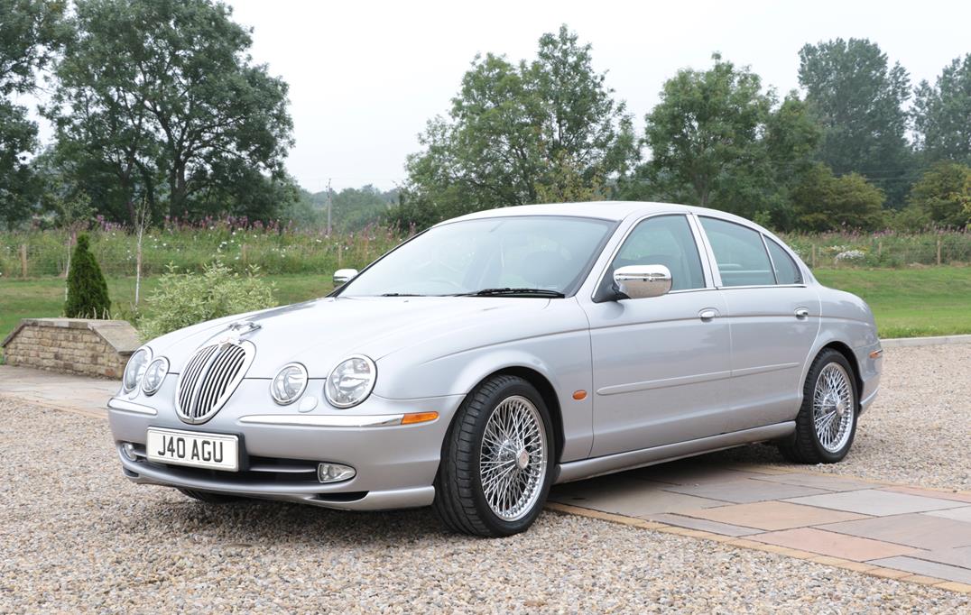 Jaguar S-Type V8 Automatic Saloon Registration number: J40 AGU (Cherished Number)