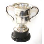 A George V Silver Trophy-Cup, by The Goldsmiths and Silversmiths Co. Ltd., London, 1913, tapering