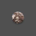 A Loose Round Brilliant Cut Diamond, weighing 1.61 carat approximately not illustrated Accompanied