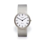 An 18 Carat White Gold Wristwatch, signed Patek Philippe, Geneve, model: Calatrava, ref: 3744/1,