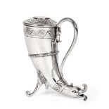 A Victorian Silver Caster, by Edgar Finley and Hugh Taylor, London, 1891, in the form of a