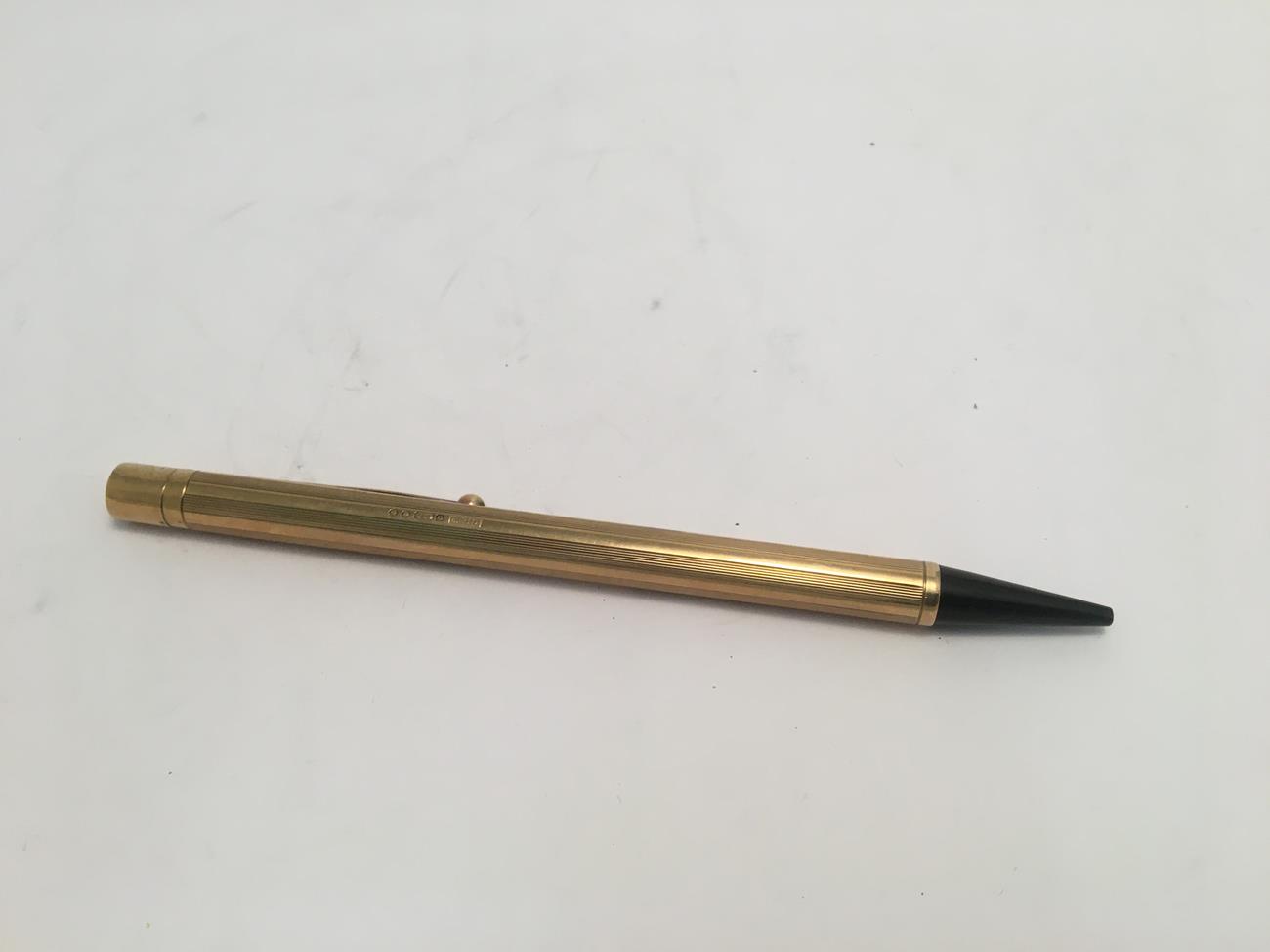 A George V Gold Waterman's Ideal Propelling-Pencil and an Edward VIII Waterman's Ideal Gold - Image 7 of 9