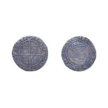 Henry VIII, 1526 Groat. 2.57g, 24.3mm, 2h. Mintmark lis, second coinage. Obv: Young head facing