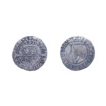 Ireland, Henry VIII, 1536 - 1537 Groat. Mintmark crown, first harp issue. 2.10g, 23.4mm, 9h. Obv: