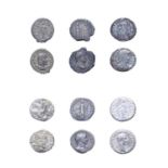 5 x Roman Silver Denarii consisting of: Nerva, 96 - 98 A.D. 3.10g, 17.1mm, 6h. Obv: Laureate head
