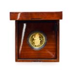 Elizabeth II, 2017 Proof One Hundred Pounds. 1 oz.' The Queen's Beasts' series. Obv: Fifth