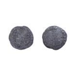 Charles I, 1644 Shilling. 5.08g, 33.2mm, 6h. Exeter mint, mintmark rose. Obv: Crowned bust left.