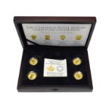 Canada, 'Royal Effigies Gold Coin Collection' a 4-coin .999 gold proof set comprising 4 x 10