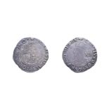 Charles I, 1636 - 1638 Shilling. 5.96g, 29.4mm, 8h. Tower mint under the king, mintmark tun. Obv: