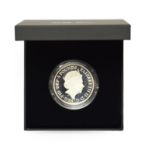 Elizabeth II, 2017 Proof Silver Piedfort Five Pounds. Commemorating the 1000th Anniversary of the