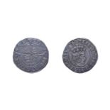Henry VII, 1504 - 1505 Groat. 3.89g, 26.1mm, 7h. Mintmark cross-crosslet, profile issue. Obv: