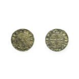 William I, 1066 - 1087, London Mint Penny. 1.38g, 18.8mm, 4h. Paxs type, Aewi at London. Obv: