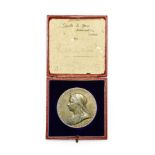 Victoria, 1897 Diamond Jubilee Medal. 83.7g, 55mm. By G.W. De Saulles after T. Brock and W. Wyon.