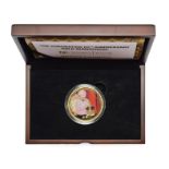 'Numisproof' Gold Proof Medallion, commemorating the Queen's Sapphire Jubilee 2018 (65th Anniversary