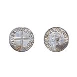 Aethelred II, 978 - 1016, Exeter Mint Penny. 1.70g, 20.1mm, 6h. Long cross type, Wulfsige at Exeter.