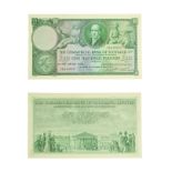 Scotland, Commercial Bank of Scotland Ltd. One Hundred Pound Note. Edinburgh, 03/01/1951. Green on
