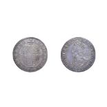 Charles I, 1638 -1639 Shilling. 6.09g, 30.1mm, 12h. Briot's second milled issue, mintmark anchor and