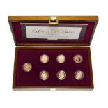 Queen Elizabeth II Royal Portrait Collection comprising: 4 x sovereigns: 1963 (Gillick), 1980 (