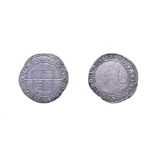 Elizabeth I, 1580 Sixpence. 2.83g, 26.4mm, 6h. Mintmark Greek cross, fifth issue. Obv: Bust 5a left.
