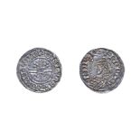 Edward The Confessor, 1042 - 1046, London Mint Penny. 1.00g, 18.5mm, 3h. Trefoil quadrilateral type,