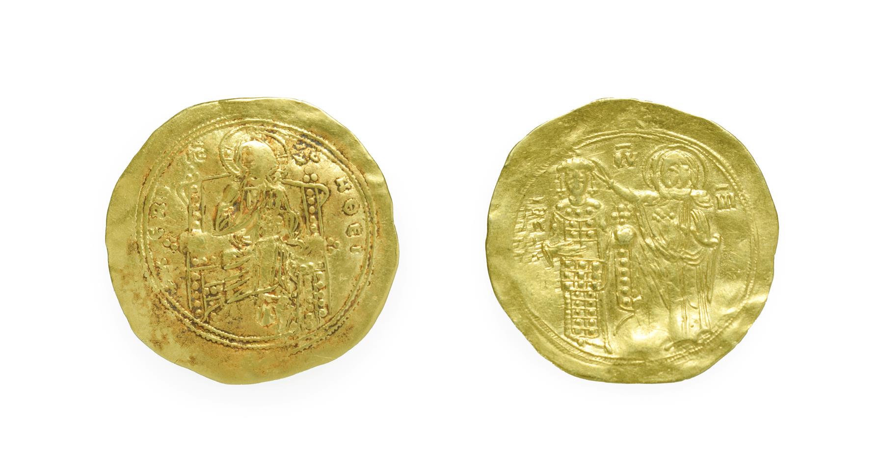 John II Comnenus, Gold Hyperpyron, 1118-1143 A.D. 4.19g, 31.1mm, 6h, Constantinople mint. Obv: