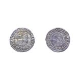 Elizabeth I, 1574 Threepence. 1.56g, 19.9mm, 6h. Third and fourth issue, mintmark eglantine. Obv: