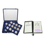 The Official Royal Mint Silver Collection celebrating 'The European Football Championship 1996' a