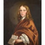 Circle of Sir Godfrey Kneller (1646-1723) Portrait of a boy of the Killigrew family, holding a