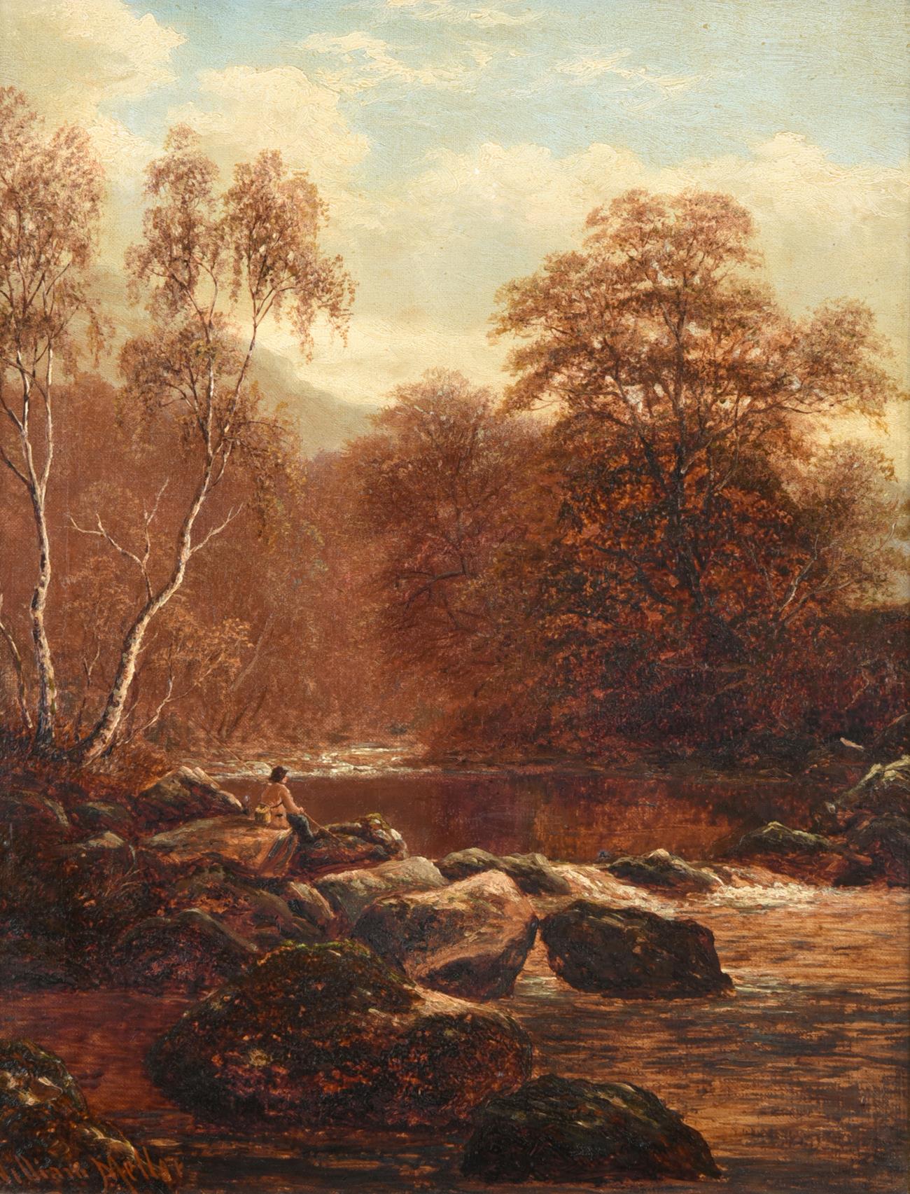 William Mellor (1851-1931) ''On the Greta, Rokeby'' ''Fall Near Ambleside, Westmoreland'' Each - Image 3 of 3