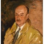 Alexander Jamieson (1873-1937) Scottish Self portrait Oil on canvas, 63cm by 51.5cm Sold together