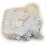A Collection of Late 19th and Early 20th Century White Cotton Baby Gowns and Robes, comprising night