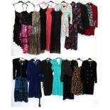 Assorted Circa 1980s/90s Ladies' Evening Wear, comprising four items by Droopy & Browns by Angela