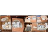A large quantity of assorted 19th/20th century pottery and porcelain, including Royal