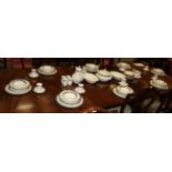 A Royal Doulton Cathay pattern part dinner and coffee service
