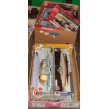Airfix and others, a collection of assorted unmade kits (contents unchecked, boxed) (13). Mostly