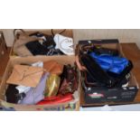 Assorted modern handbags, shoulders bags including Russell & Bromley, La Furla, Suzy Smith gold