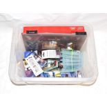Various Lures, Devons, Tobies &c mainly in storage boxes (Qty)