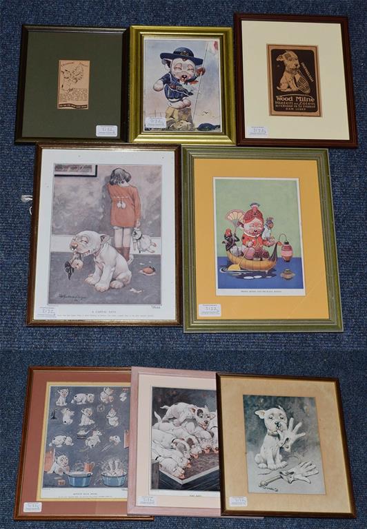 Bonzo Related Prints a collection of eleven assorted examples (all framed)