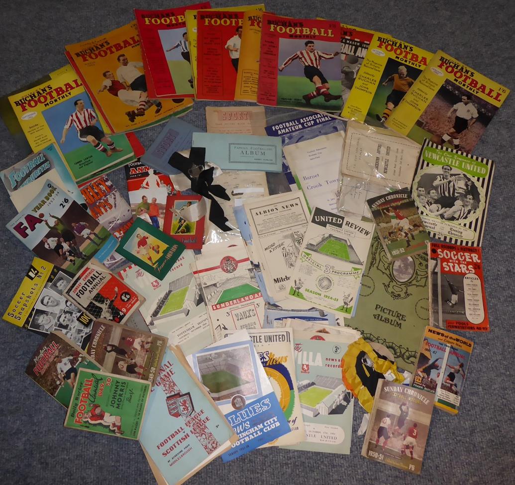 Football Related: An Interesting Collection Of Programmes And Booklets including FA Amateur Cup: