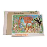 Junglebook Film Related Items including set of twelve colour lobby cards, two different Your