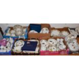 Six boxes containing a large quantity of Royal Worcester Evesham pattern dinner wares, together with