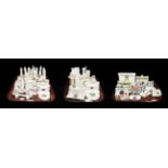 Crested china to include lighthouses, buildings, monuments etc (approximately 44)