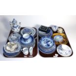 Various Royal Copenhagen ceramics including; hot water pot (21cm high), year plates, decorative