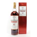 The Macallan Cask Strength Highland Single Malt Scotch Whisky 10 Years Old, 58.4% vol 1 Litre, in