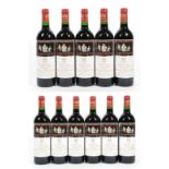 Château Mouton Rothschild 1994 Pauillac (eleven bottles)