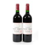 Château Lynch Bages, 1996 Pauillac (two bottles)