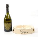 Möet & Chandon Dom Pérignon 2000 Champagne, (one bottle) together with a Lanson Champagne