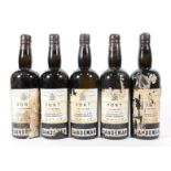 Sandeman 1942 Vintage Port (four bottles)