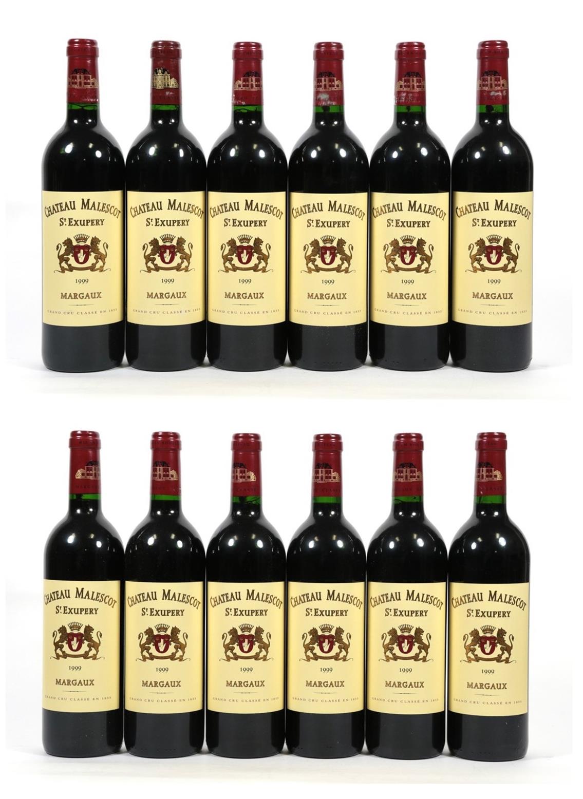 Château Malescot 1999, St. Exupery, Margaux (twelve bottles)