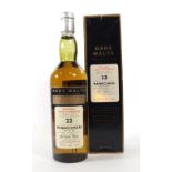 Mannochmore 22 Years Old Natural Cask Strength Single Malt Scotch Whisky, from the Rare Malts